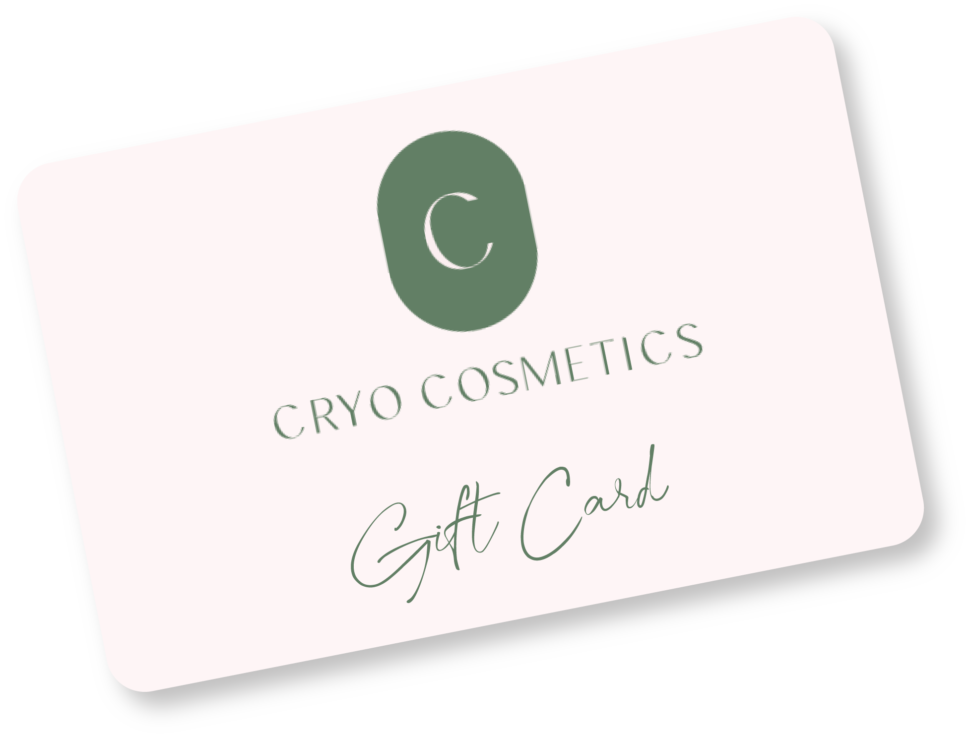 Cryo Cosmetics Gift Card